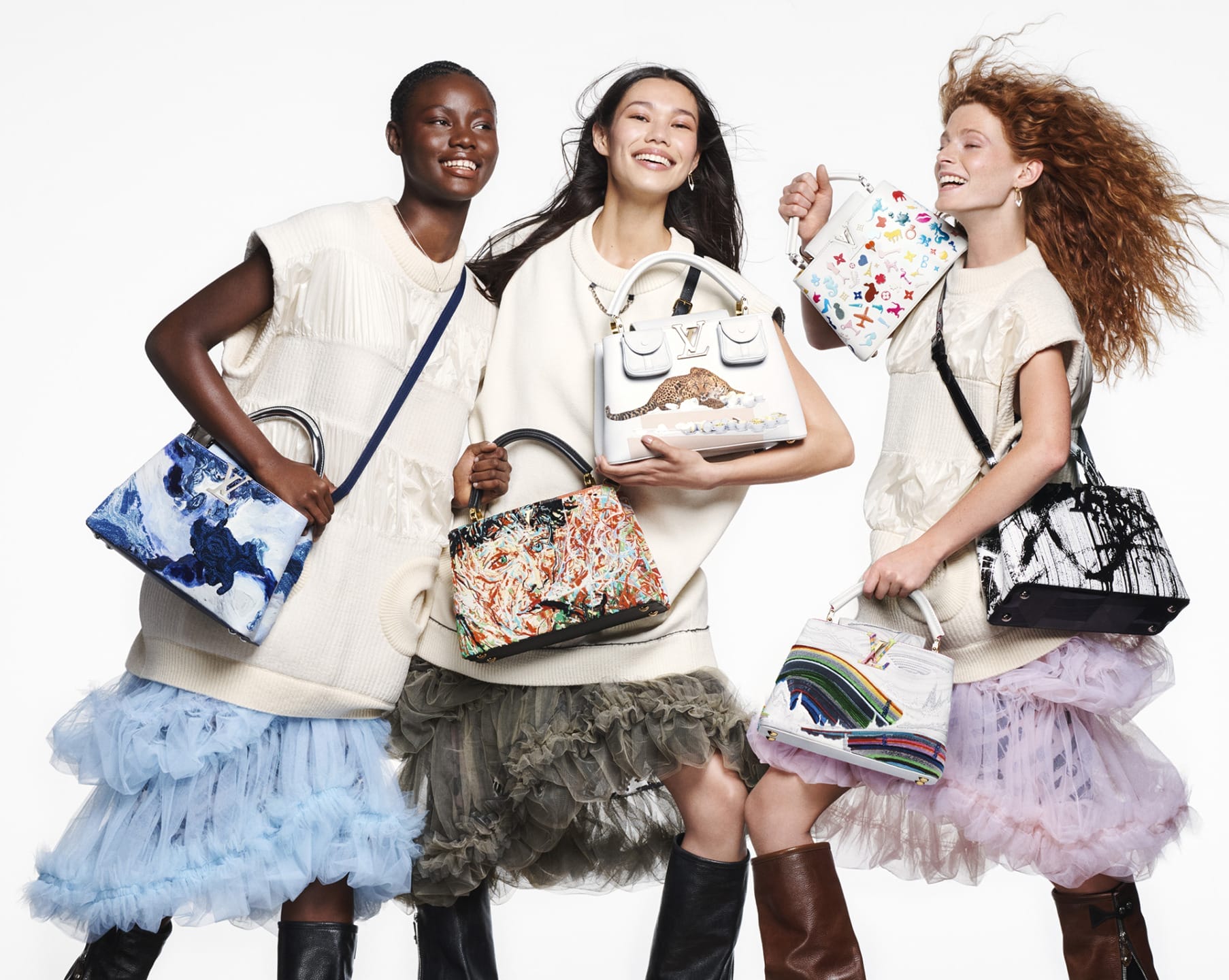 Louis Vuitton Unveils New Collection of Artist-Designed Bags
