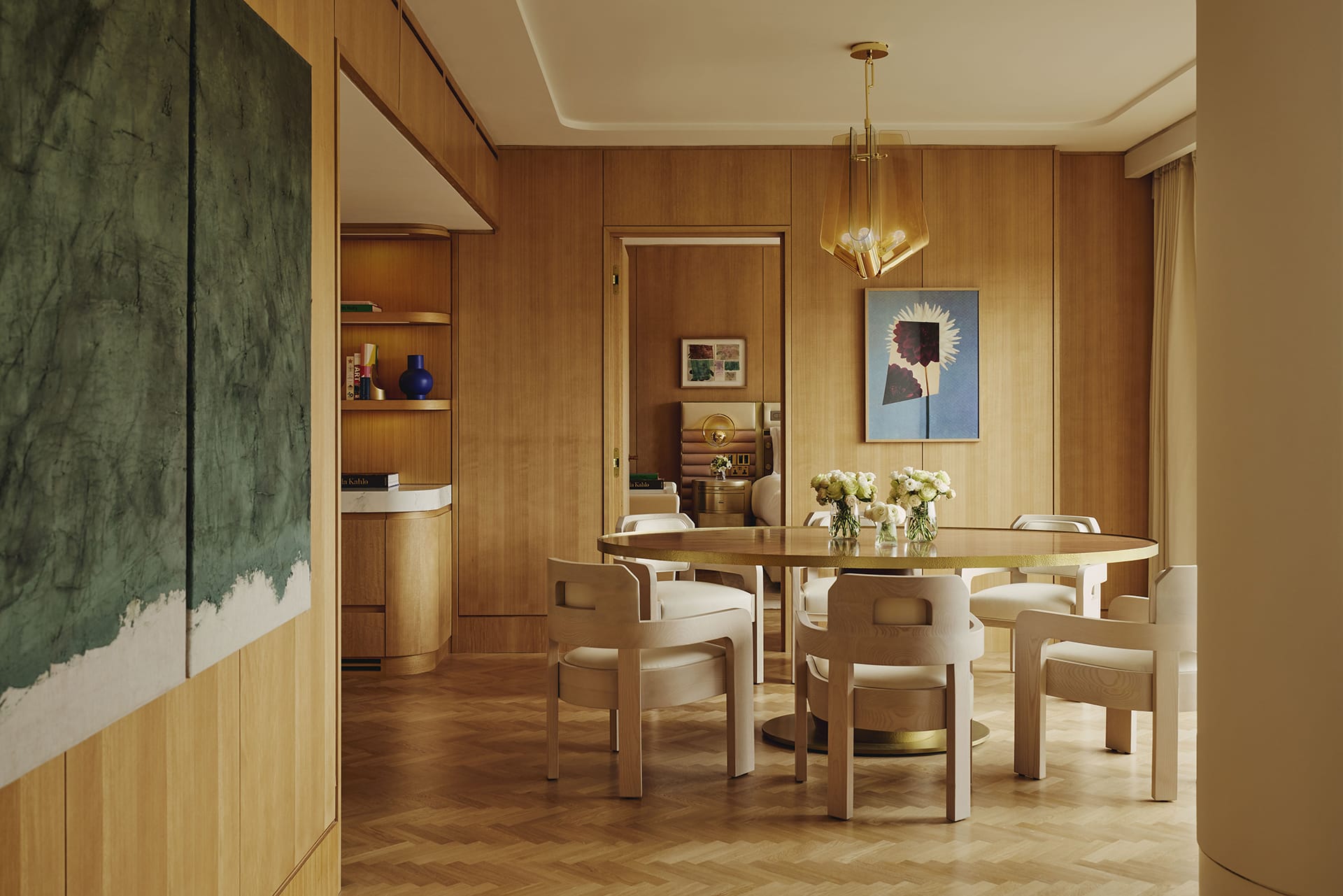 Interior of the Champalimaud suite at new London hotel The Emory.
