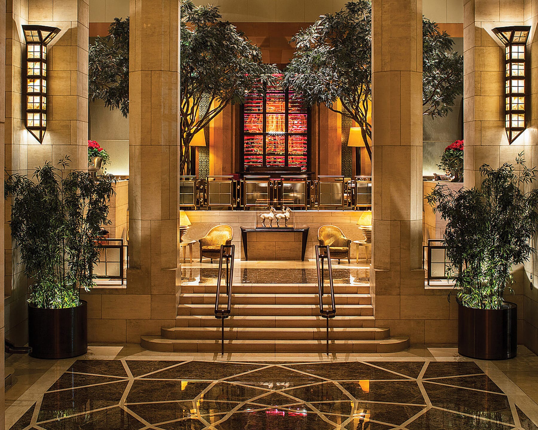 The Garden at Four Seasons Hotel New York.