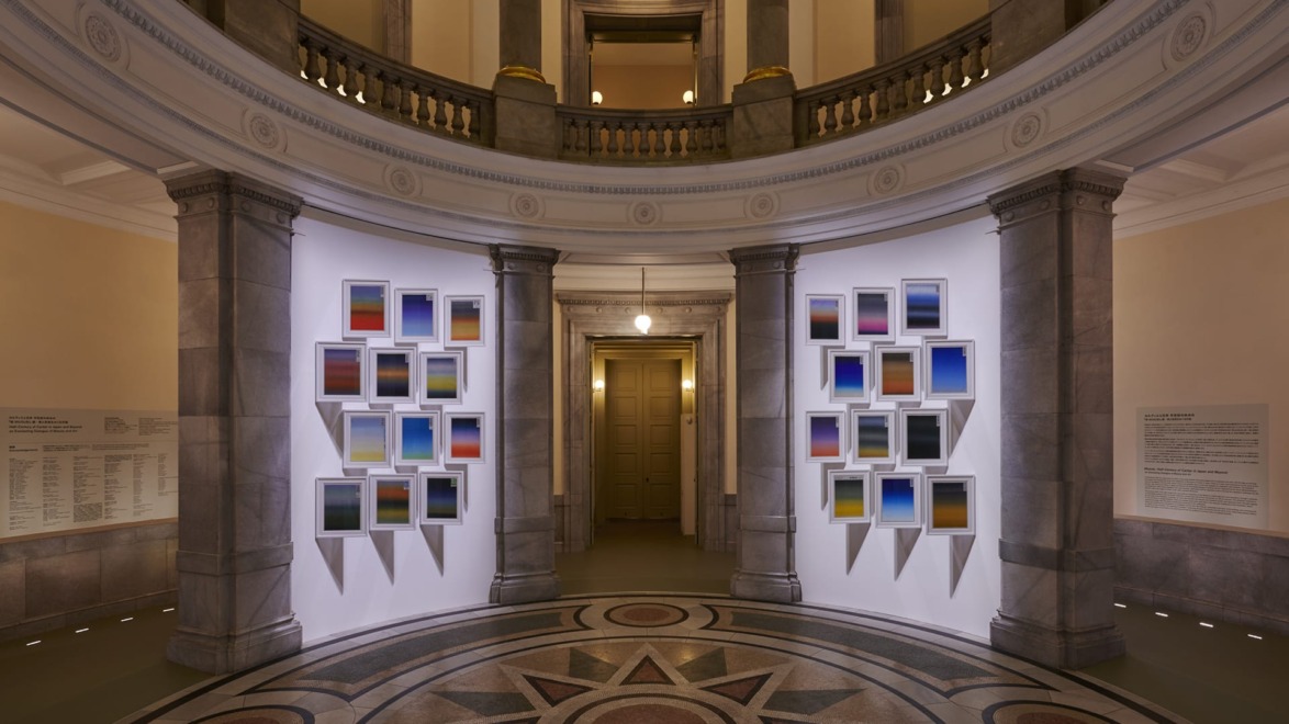 Installation view of “Half-Century of Cartier in Japan and Beyond: An Everlasting Dialogue of Beauty and Art" at Tokyo National Museum.