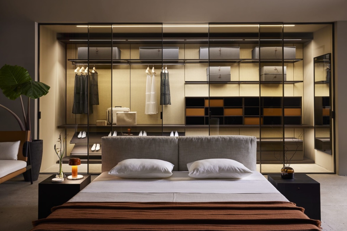 Porro’s new showroom on Madison Avenue.