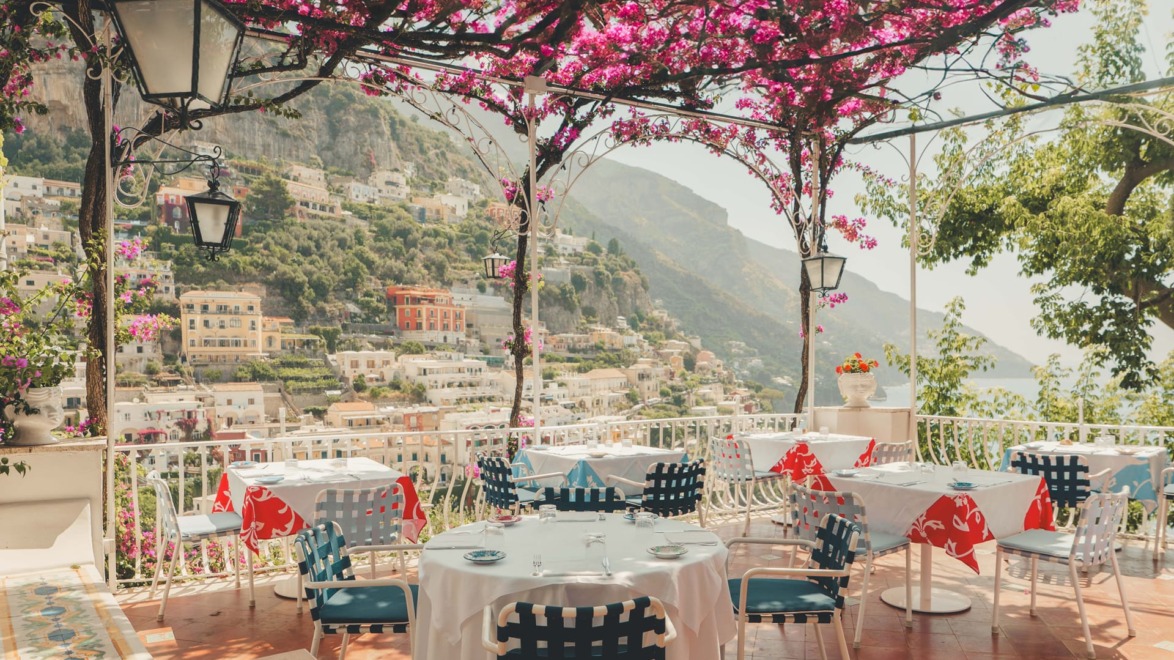 Il Tridente Restaurant at Hotel Poseidon.