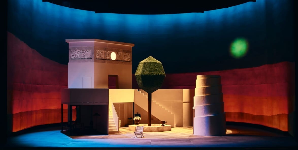 Pierre Yovanovitch-designed set for the Korea National Opera’s performance of Le Nozze di Figaro.