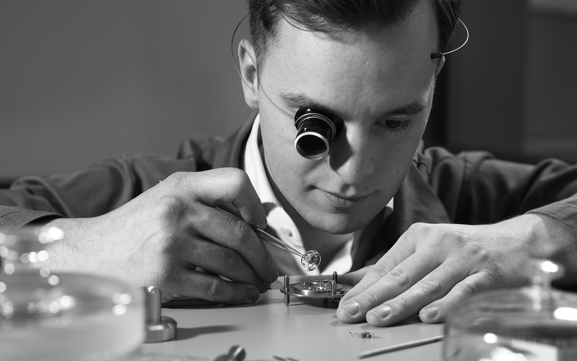Watchmaker Rémy Cools.