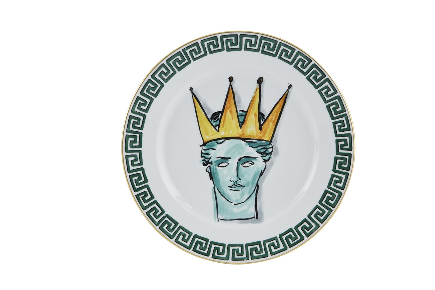 Luke Edward Hall Il Viaggio di Nettuno Dinner Plate.