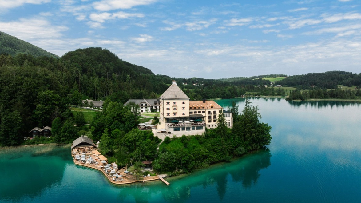 Rosewood Schloss Fuschl is on the list of beautiful lake resorts.