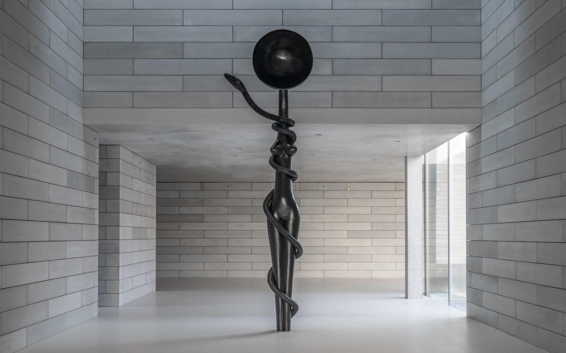 “Sentinel (Mami Wata)” (2020–2021) by Simone Leigh.