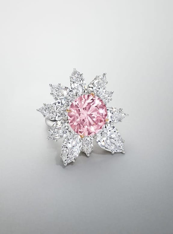 Pink diamonds, such as the Eden Rose, are fetching millions at auction