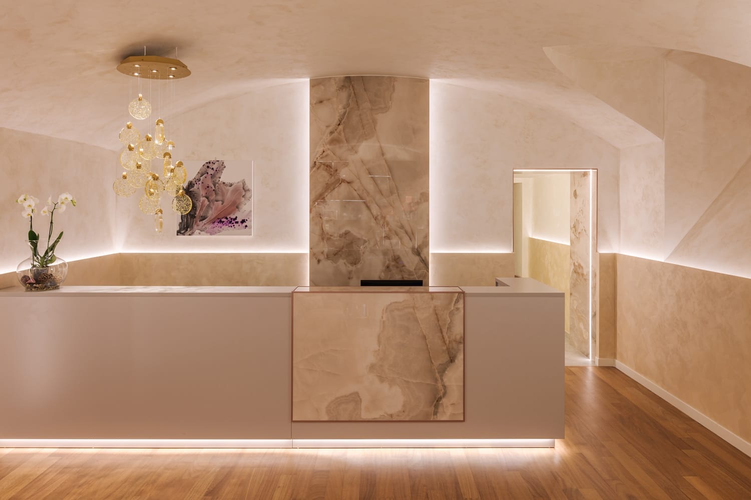 The Luce del Lago Spa debuts this year after five years of development.