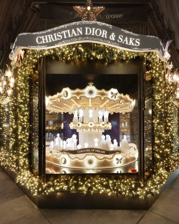 Dior Transforms the Facade of Saks Fifth Avenue with a