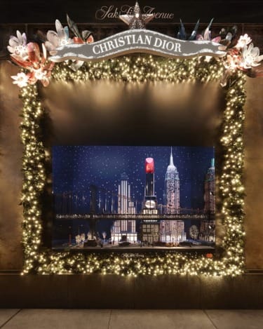 Dior Transforms the Facade of Saks Fifth Avenue with a
