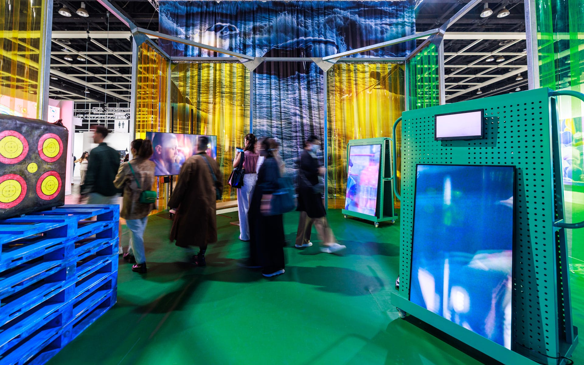 An installation at Art Basel