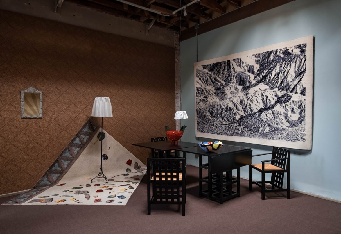 “Christopher Farr: Interwoven” at Foss and Dusk & Sun