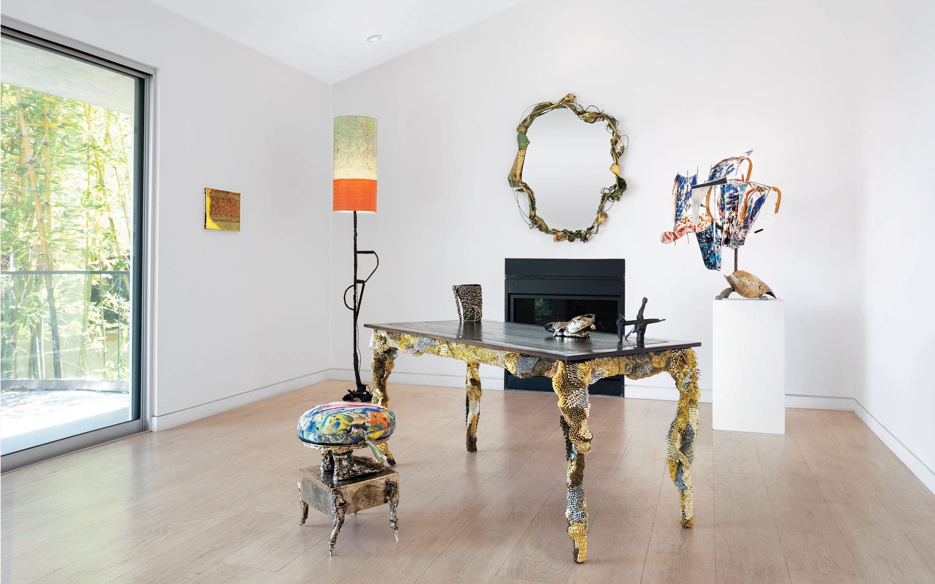 "Chorus" at Friedman Benda was the collectible design duo's first exhibition in Los Angeles.