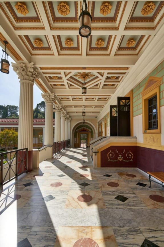 Getty Villa in Malibu