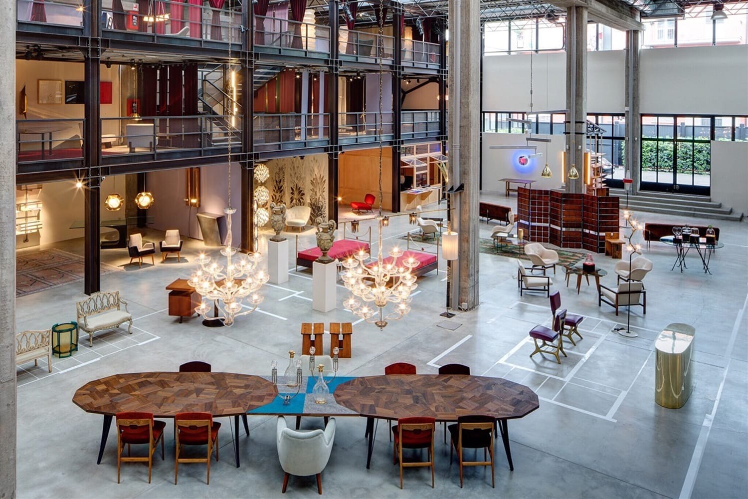 The Nilufar Depot showroom.