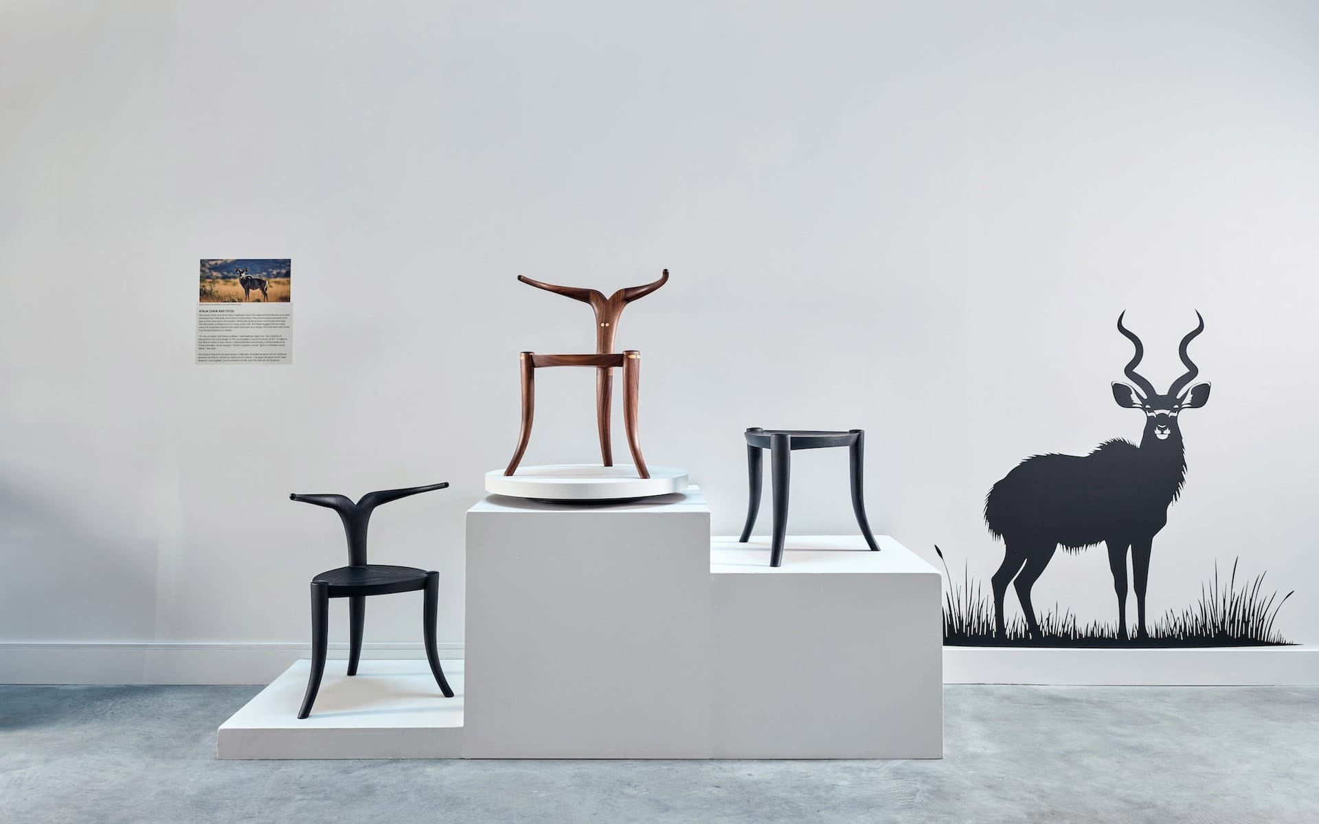 “Jomo Tariku: Juxtaposed: A Portal to African Design” at Wexler Gallery