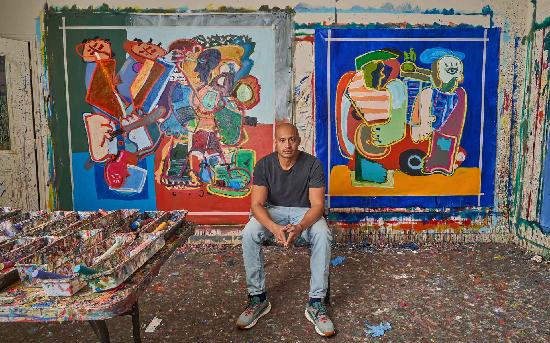 Artist Marcos Anziani.