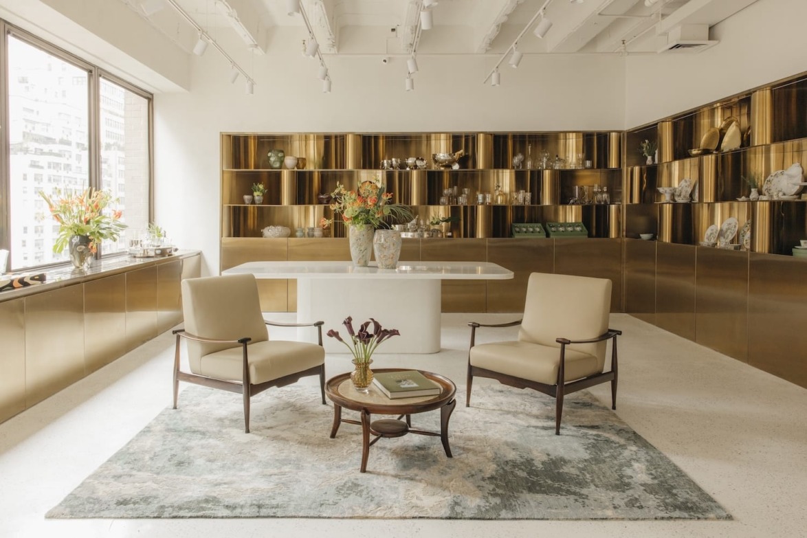 The new Tania Bulhões showroom at the A&D Building.