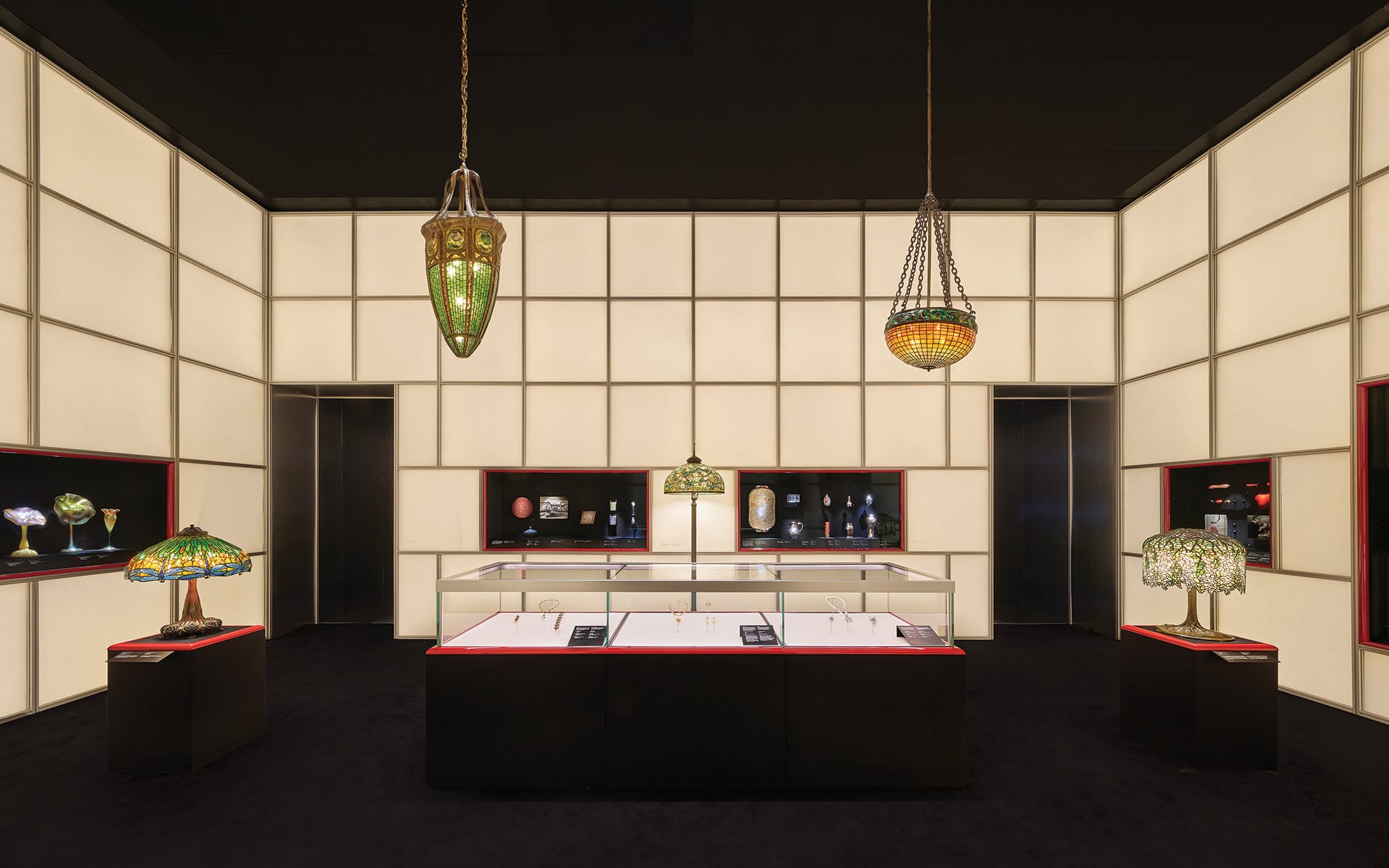 The Japan Room at the “Tiffany Wonder” exhibition.