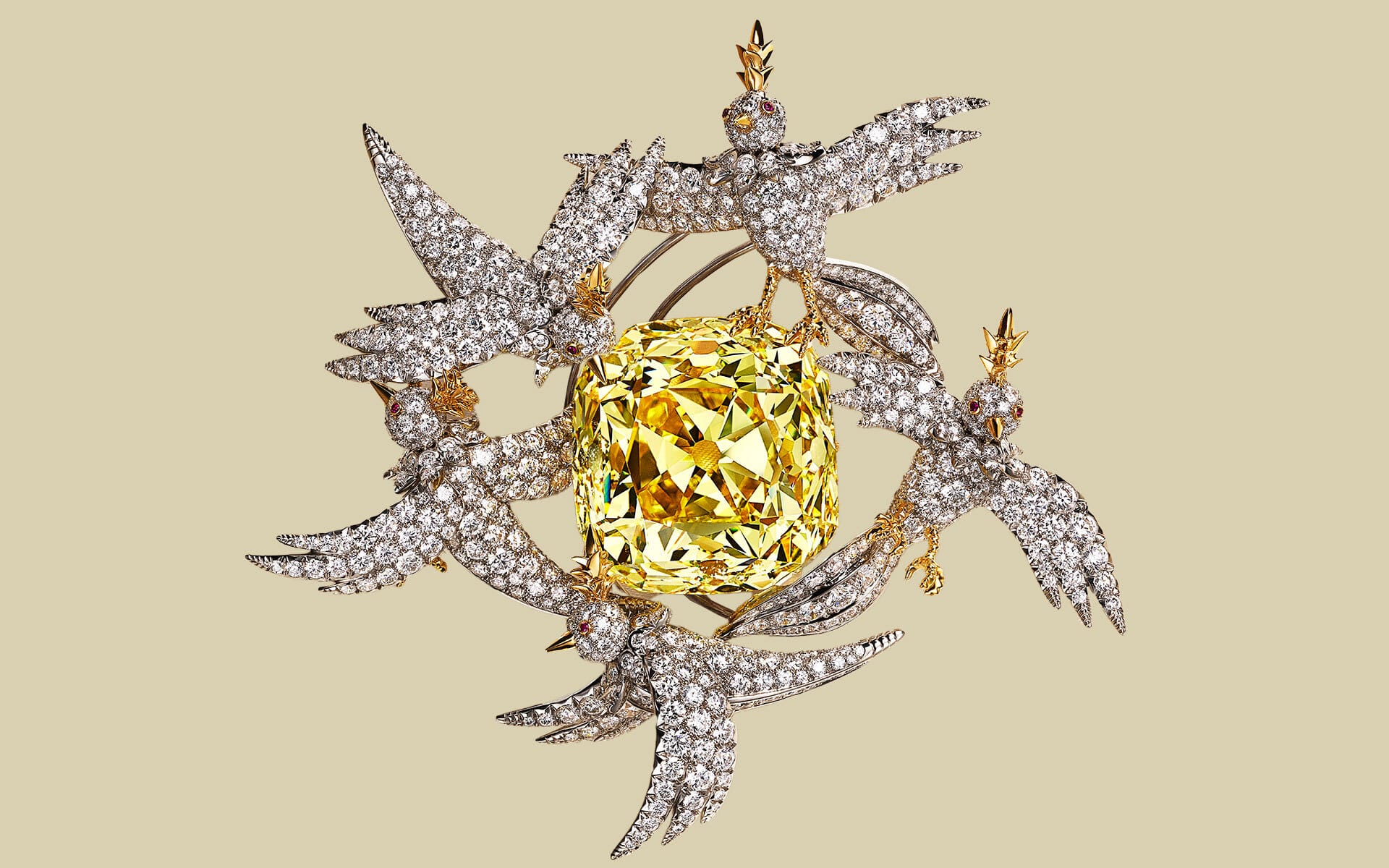 The Tiffany Diamond.