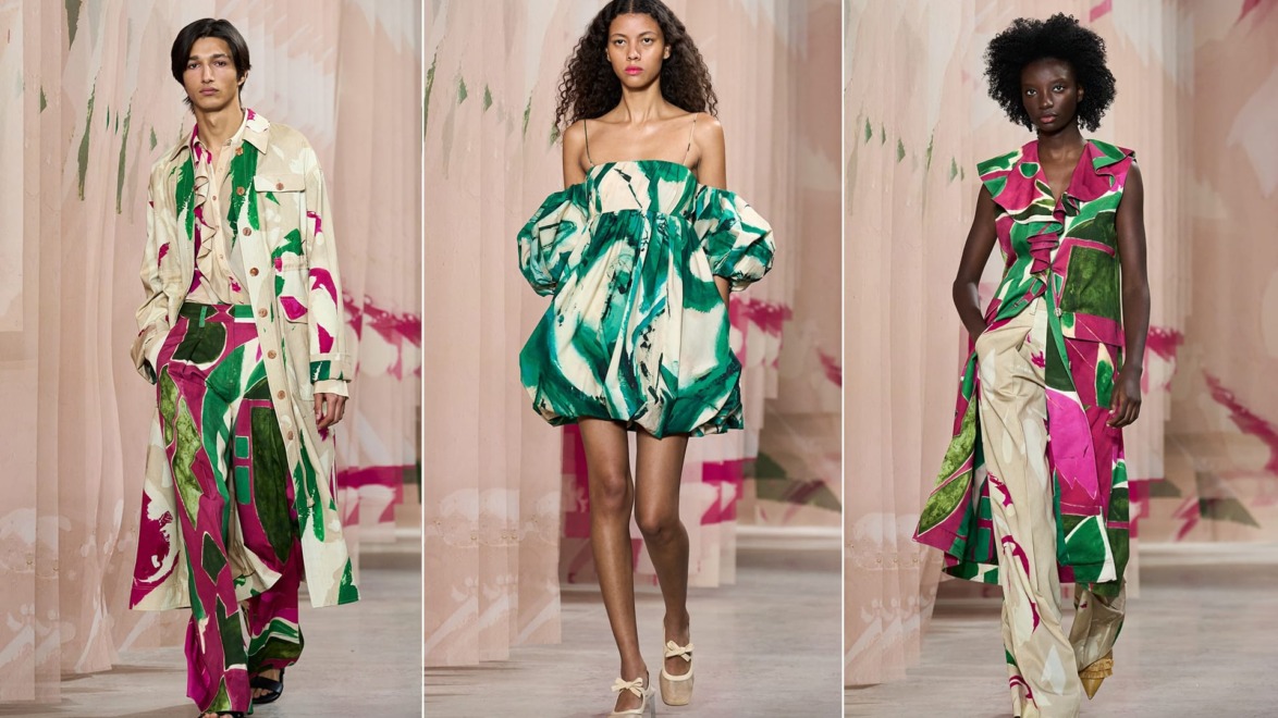 Looks from Ulla Johnson Spring/Summer 2025.
