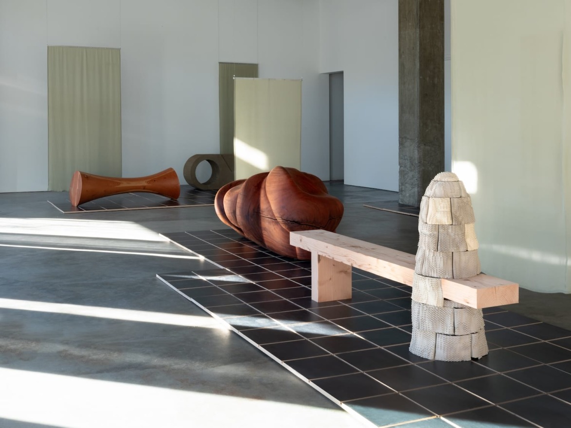 Installation view of "Works in Progress III."