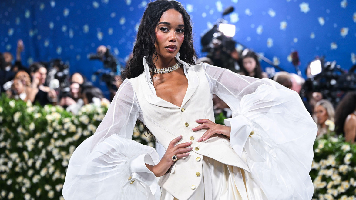 Laura Harrier.