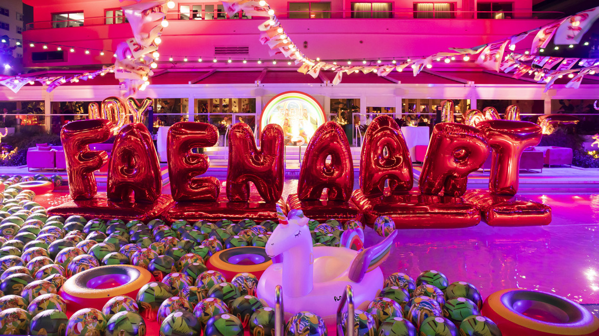 The Faena Art "Follow Your Rainbow" Gala at the iconic Faena Miami Beach.
