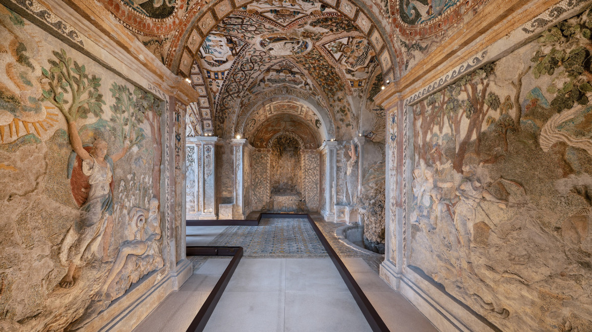 The Grotto of Diana at Villa d’Este in Tivoli, Italy.