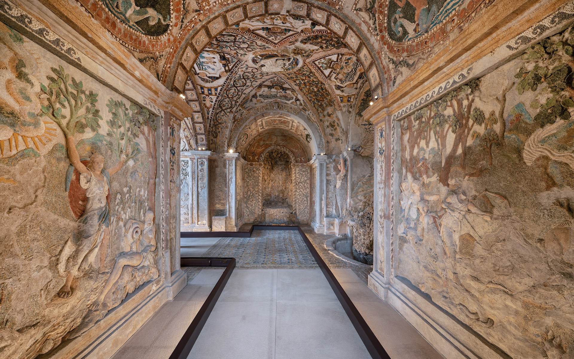 The Grotto of Diana at Villa d’Este in Tivoli, Italy.