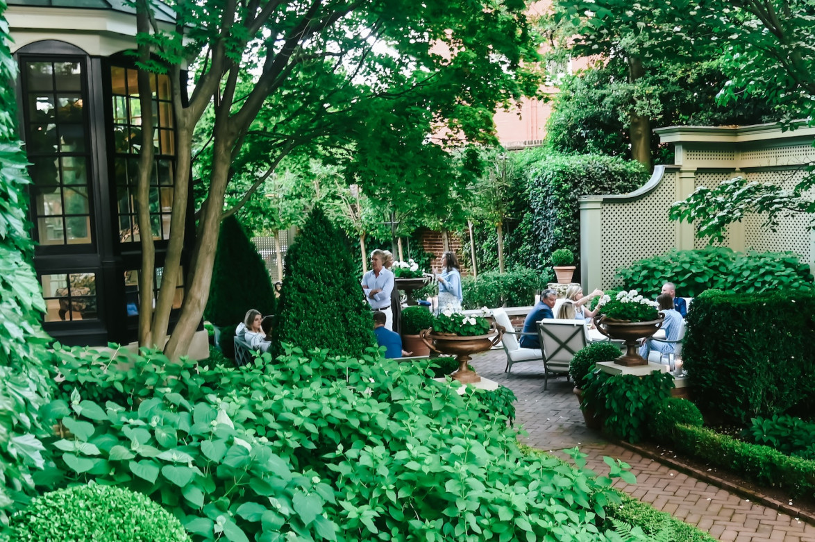 Cocktail hour at the residence of McKinnon and Harris CEO and co-founder Will Massie.