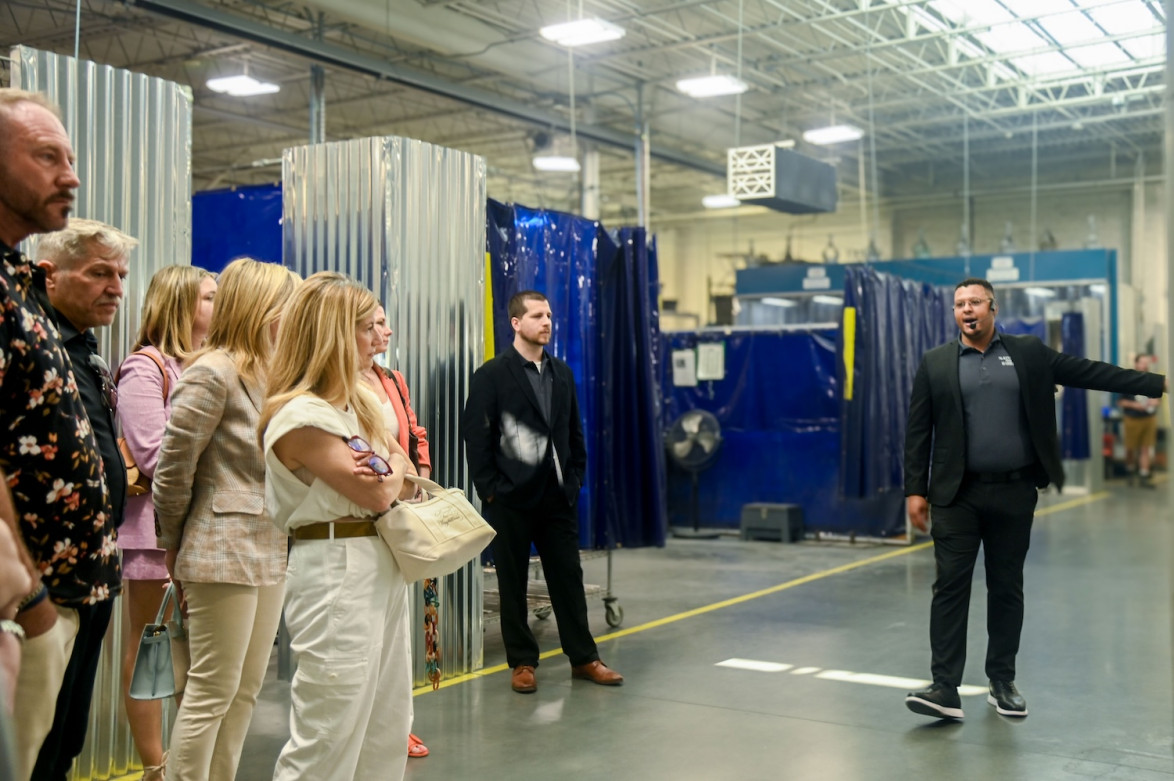 A tour of the McKinnon and Harris factory.