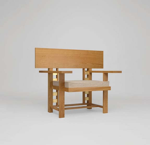 Never-Before-Seen Frank Lloyd Wright Furniture Designs Go on