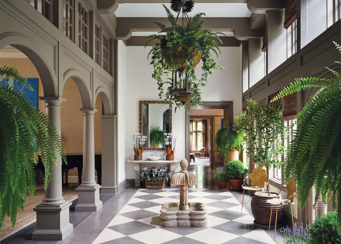 A Tudor Revival Mansion in Connecticut Brims with Distinctive